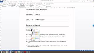 Unit 3 Video 4 Adding IEEE Reference Section in Microsoft Word [upl. by Anirav]