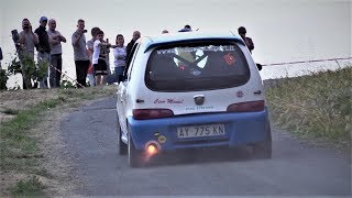 Fiat Seicento Kit Rally  ON THE LIMIT amp ACTION HD [upl. by Nnyltiac]