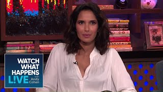 What’d Padma Lakshmi Think Of Mario Batalis Apology  WWHL [upl. by Saunders74]