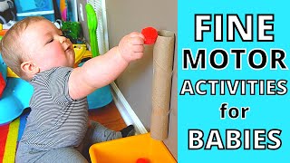 FUN AND EASY FINE MOTOR ACTIVITIES FOR BABIES AND TODDLERS  Part 1 [upl. by Lipscomb392]