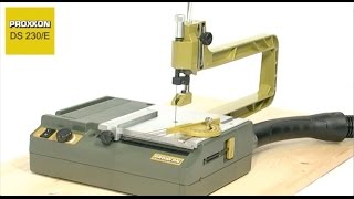 Proxxon DS 230E Scroll Saw [upl. by Marigolda]