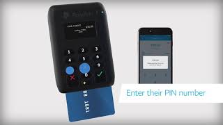 How to Use Credit Card Chip Reader PayPal Here [upl. by Rancell]