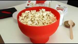 Lékué Popcorn Maker til mikroovn [upl. by Einnov]