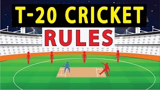 Rules of T20 CRICKET  How to Play Twenty 20 Cricket  T20 Cricket Rules and Regulations [upl. by Snilloc]