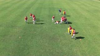 Rugby IQ Drill 6 wwwrugbyiqcom [upl. by Ahsercul]