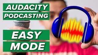 How to Record and Edit a Podcast in Audacity Complete Tutorial [upl. by Nerti]