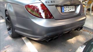 Mercedes CL 65 AMG StartUp and Acceleration Hard Sound [upl. by Sikras]