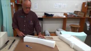 Upholstery Basics How To Cut FoamWith a Bread Knife [upl. by Darn]