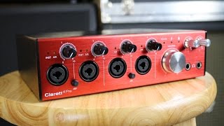 Focusrite Clarett 4Pre [upl. by Otrebmal]