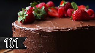 How To Make The Ultimate Chocolate Cake [upl. by Nniuqal]