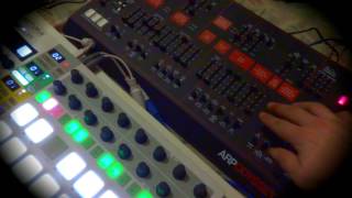 Korg Arp Odyssey module  Beatstep Pro [upl. by Nywroc]