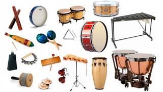 7 MUSICA instrumentos de percusion video [upl. by Aenotna]