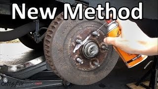 How to Remove a STUCK Drum Brake [upl. by Menis]