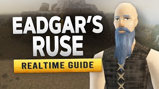 RS3 Eadgars Ruse – Realtime Quest Guide [upl. by Shull]