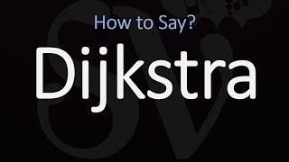 How to Pronounce Dijkstras Algorithm CORRECTLY [upl. by Ormsby]