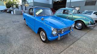 1971 TRIUMPH HERALD 1360 MATHEWSONS CLASSIC CARS  AUCTION 16 17 amp 18 OCTOBER 2024 [upl. by Tyne]