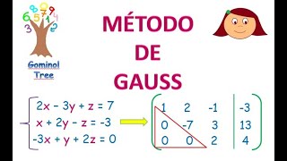 MÉTODO DE GAUSS matrices [upl. by Halihs880]