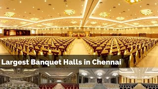 Largest Banquet Halls in Chennai by BigFdaycom [upl. by Yanttirb]