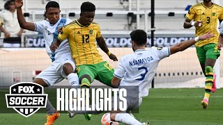 Guatemala vs Jamaica Highlights  CONCACAF Gold Cup [upl. by Drahser703]