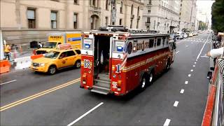 FDNY Rescue 1 Fire Department in Action [upl. by Amlet]