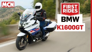 BMW K1600GT the ultimate luxury sports tourer  MCN [upl. by Ainaj]