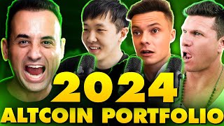 4 Altcoin Experts Build the Hottest 2024 Crypto Altcoin Portfolio [upl. by Nosreve115]