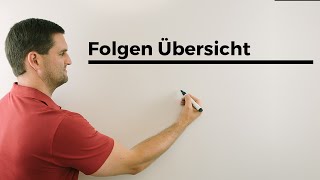 Folgen Übersicht arithmetischegeometrische Folgen  Mathe by Daniel Jung [upl. by Attenrev]