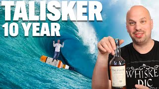 Talisker 10 Review  The Whiskey Dictionary [upl. by Ebony]