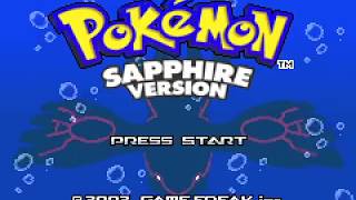 Game Boy Advance Longplay 187 Pokemon Sapphire Part 1 of 3 [upl. by Aitra662]