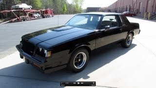 1987 Buick Grand National Regal TType Turbo Start Up Exhaust and In Depth Review [upl. by Na]