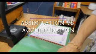 Assimilation vs Acculturation [upl. by Oitaroh]