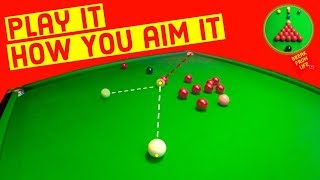 Snooker How To Aim Basic [upl. by Benton]