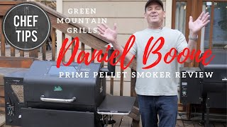 Green Mountain Grills Daniel Boone Review  Prime WiFi Pellet Grill 2020 [upl. by Innej]