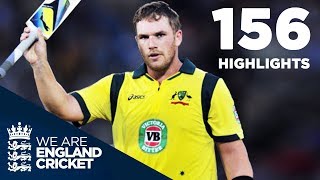 Aaron Finch 156 Off 63  Highest Ever IT20 Score  Full Highlights [upl. by Rebba]