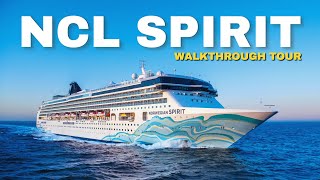 NCL Spirit  Full Ship Walkthrough Tour amp Review 4K  Norwegian Cruise Lines [upl. by Ahselrak]