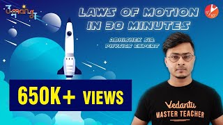 Laws of Motion In 30 Minutes  CBSE Physics  FULL Chapter Quick Revision  Vedantu Class 9 [upl. by Alburga]