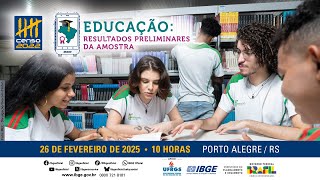 Ao vivo IBGE divulga resultados do Censo 2022  Educação [upl. by Hedva]