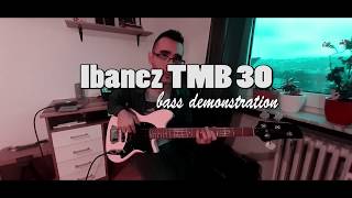 Talman TMB30 Ibanez  Demonstration  Alexandre Piazza [upl. by Elfrieda337]