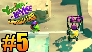 Yooka Laylee and the impossible Lair Gameplay Walkthrough Part 5 [upl. by Errick]