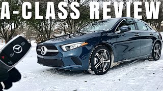 Detailed 2021 Mercedes AClass Review amp Drive [upl. by Inalem]