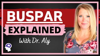 Buspirone Buspar For Anxiety  Dr Aly [upl. by Quinn]