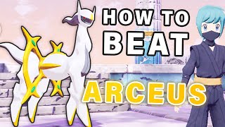 How to Beat ARCEUS Fight ► Pokemon Legends Arceus [upl. by Kahler]