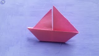 Origami  Barco velero de papel [upl. by Most]