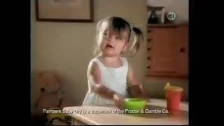 Pampers Baby Dry commercial  Pancake 2000s [upl. by Esiuqram]