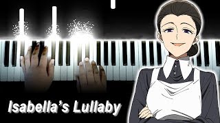 Yakusoku no Neverland Episode 12 Finale OST  Main Theme  quotIsabella’s Lullabyquot Piano [upl. by Oryaj]